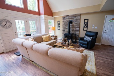 Meticulously maintained and beautifully updated chalet home in on The Hideout Golf in Pennsylvania - for sale on GolfHomes.com, golf home, golf lot