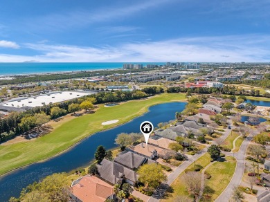 Prime Golf Course and waterfront home overlooking one of on Kelly Plantation Golf Club in Florida - for sale on GolfHomes.com, golf home, golf lot