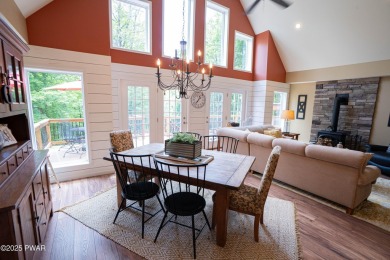 Meticulously maintained and beautifully updated chalet home in on The Hideout Golf in Pennsylvania - for sale on GolfHomes.com, golf home, golf lot