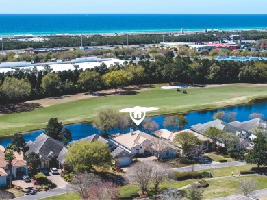 Prime Golf Course and waterfront home overlooking one of on Kelly Plantation Golf Club in Florida - for sale on GolfHomes.com, golf home, golf lot