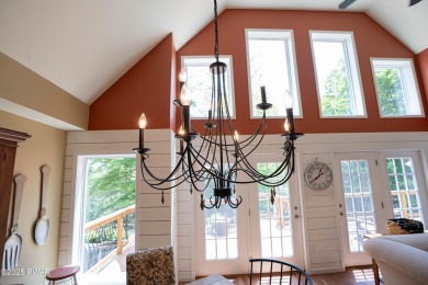 Meticulously maintained and beautifully updated chalet home in on The Hideout Golf in Pennsylvania - for sale on GolfHomes.com, golf home, golf lot