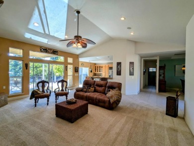 This stunning single-level custom home in the Knolls development on The Club at Copper Valley Golf Course in California - for sale on GolfHomes.com, golf home, golf lot