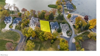Luxury WALKOUT waterfront / golf course frontage building site on Catawba Island Club in Ohio - for sale on GolfHomes.com, golf home, golf lot