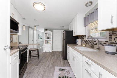 Totally updated, upgraded 2 bed/2 bath manufactured home on on Sabal Trace Golf and Country Club in Florida - for sale on GolfHomes.com, golf home, golf lot