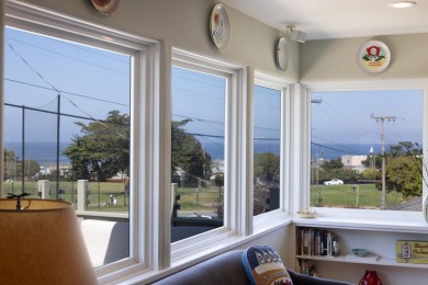Enjoy dynamic Monterey Bay and golf course views from your on Pacific Grove Golf Links in California - for sale on GolfHomes.com, golf home, golf lot
