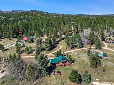 Welcome to The Great Escape, a desirable 3BR/2BA alpine home on El Valle Escondido Golf Course in New Mexico - for sale on GolfHomes.com, golf home, golf lot
