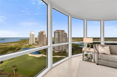 Experience sky-high luxury, masterfully designed to embrace on Bonita Bay West in Florida - for sale on GolfHomes.com, golf home, golf lot