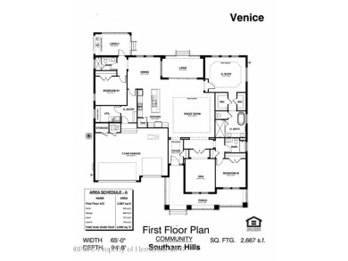This magnificent home built by Spire Homes will be completed Nov on Southern Hills Plantation Club in Florida - for sale on GolfHomes.com, golf home, golf lot
