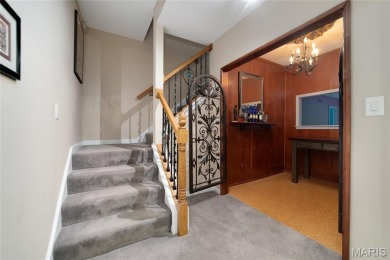 STUNNING 1.5 story villa overlooking the 8th green of on Winghaven Country Club in Missouri - for sale on GolfHomes.com, golf home, golf lot
