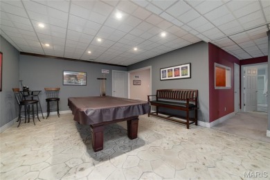 STUNNING 1.5 story villa overlooking the 8th green of on Winghaven Country Club in Missouri - for sale on GolfHomes.com, golf home, golf lot