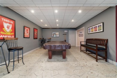 STUNNING 1.5 story villa overlooking the 8th green of on Winghaven Country Club in Missouri - for sale on GolfHomes.com, golf home, golf lot