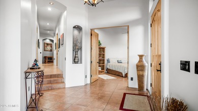 Experience serene desert living in this Artist designed, secure on Rancho Manana Golf Club in Arizona - for sale on GolfHomes.com, golf home, golf lot