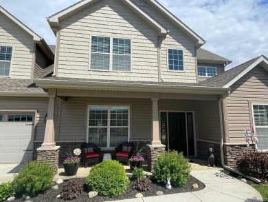 This stunning home is situated at the end of a peaceful on Coyote Crossing Golf Course in Indiana - for sale on GolfHomes.com, golf home, golf lot