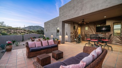 Experience serene desert living in this Artist designed, secure on Rancho Manana Golf Club in Arizona - for sale on GolfHomes.com, golf home, golf lot