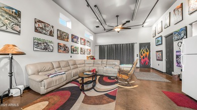 Experience serene desert living in this Artist designed, secure on Rancho Manana Golf Club in Arizona - for sale on GolfHomes.com, golf home, golf lot