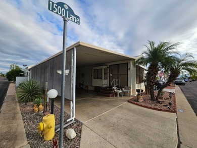 Meticulously maintained and furnished, this 1+ bedroom home on Viewpoint Golf Resort in Arizona - for sale on GolfHomes.com, golf home, golf lot