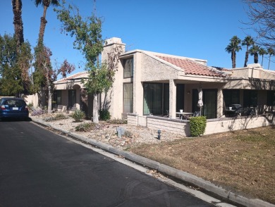 Large 1,769 sq. ft. 2 bedroom plus den end unit on the 5th tee on Cathedral Canyon Golf and Tennis Club in California - for sale on GolfHomes.com, golf home, golf lot