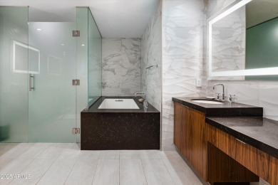 Discover refined living in this rare 2-bedroom, 2.5-bathroom on Mountain Shadows Executive Golf Course in Arizona - for sale on GolfHomes.com, golf home, golf lot