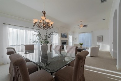 Beautiful, single-story, Marbella plan in the enchanting, 55+ on Wildhorse Golf Club of Robson Ranch in Texas - for sale on GolfHomes.com, golf home, golf lot