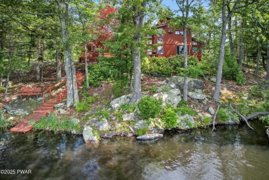 Looking for a Hemlock Lakefront with an amazing panoramic view on Lords Valley Country Club, Inc in Pennsylvania - for sale on GolfHomes.com, golf home, golf lot