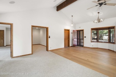 Welcome to The Ranch at Roaring Fork! This home offers one level on Ranch at Roaring Fork Golf Course in Colorado - for sale on GolfHomes.com, golf home, golf lot