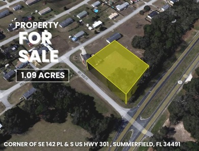 Prime Location! Corner Lot! Located at the corner of SE 142nd on Eagle Ridge At Spruce Creek Country Club in Florida - for sale on GolfHomes.com, golf home, golf lot