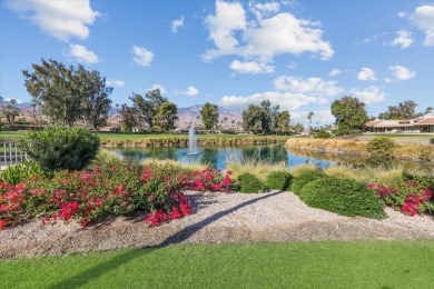 Breathtaking unobstructed lake, golf course and mountain views on Cathedral Canyon Golf and Tennis Club in California - for sale on GolfHomes.com, golf home, golf lot