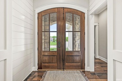 **Stunning Custom Home Overlooking Coyote Crossing Golf Course on Coyote Crossing Golf Course in Indiana - for sale on GolfHomes.com, golf home, golf lot