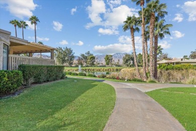 Breathtaking unobstructed lake, golf course and mountain views on Cathedral Canyon Golf and Tennis Club in California - for sale on GolfHomes.com, golf home, golf lot