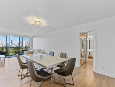 Views on views. This 16th-floor Coronado beauty puts Aventura at on Turnberry Isle Resort and Club in Florida - for sale on GolfHomes.com, golf home, golf lot