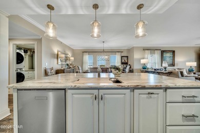 Experience FULLY FURNISHED luxury waterfront living in Panama on Bay Point Resort Golf Club in Florida - for sale on GolfHomes.com, golf home, golf lot