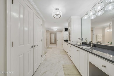 Experience FULLY FURNISHED luxury waterfront living in Panama on Bay Point Resort Golf Club in Florida - for sale on GolfHomes.com, golf home, golf lot