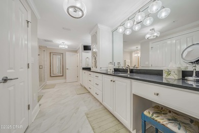 Experience FULLY FURNISHED luxury waterfront living in Panama on Bay Point Resort Golf Club in Florida - for sale on GolfHomes.com, golf home, golf lot