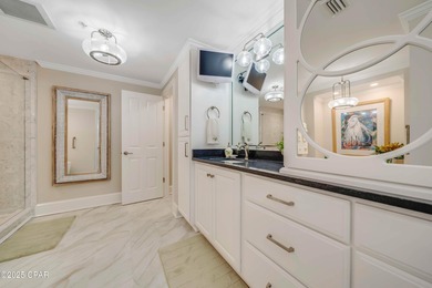 Experience FULLY FURNISHED luxury waterfront living in Panama on Bay Point Resort Golf Club in Florida - for sale on GolfHomes.com, golf home, golf lot