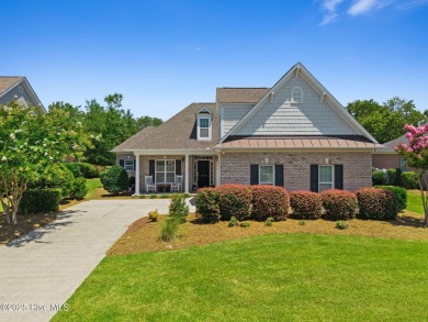 The all-brick former model home in the Regency Lakes section of on Members Club At St. James Plantation in North Carolina - for sale on GolfHomes.com, golf home, golf lot