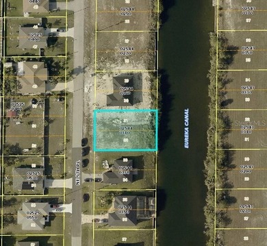 Standard sized lot located on a FRESHWATER CANAL in Cape Coral on Del Tura Golf and Country Club in Florida - for sale on GolfHomes.com, golf home, golf lot