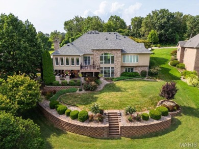 GOLF COURSE LIVING AT ITS FINEST! This custom atrium ranch on Sunset Hills Country Club in Illinois - for sale on GolfHomes.com, golf home, golf lot