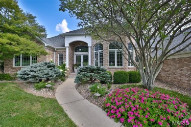 GOLF COURSE LIVING AT ITS FINEST! This custom atrium ranch on Sunset Hills Country Club in Illinois - for sale on GolfHomes.com, golf home, golf lot