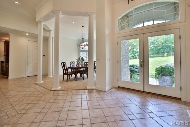 GOLF COURSE LIVING AT ITS FINEST! This custom atrium ranch on Sunset Hills Country Club in Illinois - for sale on GolfHomes.com, golf home, golf lot