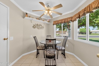 Updates abound in this move-in-ready 2-bed,2-bath,2+car garage on Sun City Riverview Golf Course in Arizona - for sale on GolfHomes.com, golf home, golf lot