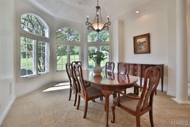 GOLF COURSE LIVING AT ITS FINEST! This custom atrium ranch on Sunset Hills Country Club in Illinois - for sale on GolfHomes.com, golf home, golf lot