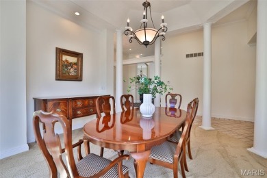 GOLF COURSE LIVING AT ITS FINEST! This custom atrium ranch on Sunset Hills Country Club in Illinois - for sale on GolfHomes.com, golf home, golf lot