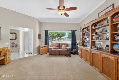Updates abound in this move-in-ready 2-bed,2-bath,2+car garage on Sun City Riverview Golf Course in Arizona - for sale on GolfHomes.com, golf home, golf lot