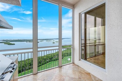 Penthouse 302 at Esperia in Bonita Bay offers sweeping panoramic on Bonita Bay West in Florida - for sale on GolfHomes.com, golf home, golf lot