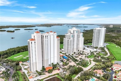 Penthouse 302 at Esperia in Bonita Bay offers sweeping panoramic on Bonita Bay West in Florida - for sale on GolfHomes.com, golf home, golf lot