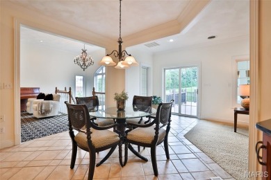 GOLF COURSE LIVING AT ITS FINEST! This custom atrium ranch on Sunset Hills Country Club in Illinois - for sale on GolfHomes.com, golf home, golf lot