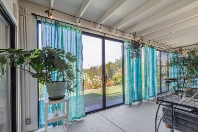 End Unit Condo with Huge Sunroom for all weather use and Private on Villages Golf and Country Club in California - for sale on GolfHomes.com, golf home, golf lot