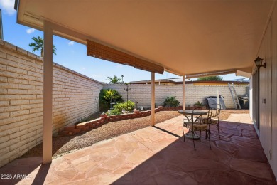 Updates abound in this move-in-ready 2-bed,2-bath,2+car garage on Sun City Riverview Golf Course in Arizona - for sale on GolfHomes.com, golf home, golf lot