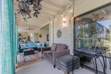End Unit Condo with Huge Sunroom for all weather use and Private on Villages Golf and Country Club in California - for sale on GolfHomes.com, golf home, golf lot
