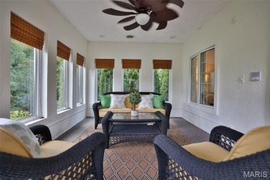 GOLF COURSE LIVING AT ITS FINEST! This custom atrium ranch on Sunset Hills Country Club in Illinois - for sale on GolfHomes.com, golf home, golf lot